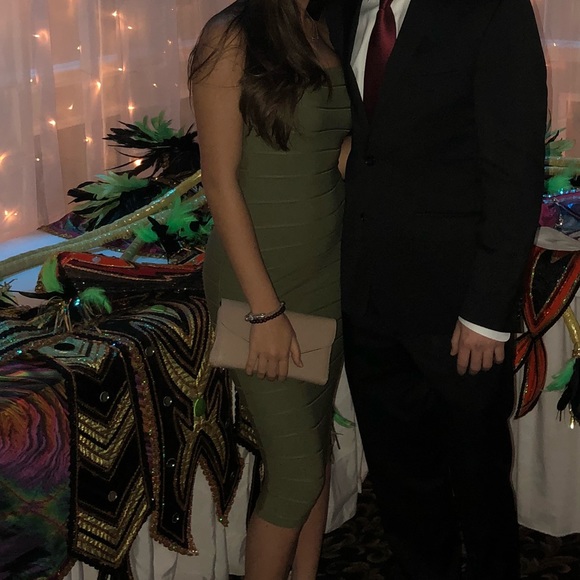 Green Bandage Dress - Picture 4 of 4